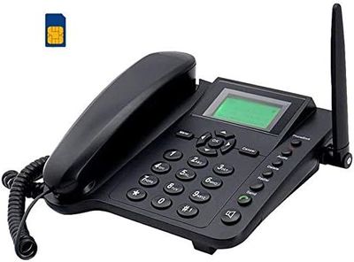 Telefon stacjonarny GSM BW 4-pasmowy bezprzewodowy z ekranem 2,4"