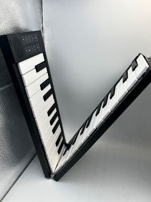 BLACKSTAR Carry-on 88 – czarny składany pianino z 89 klawiszami, czarn