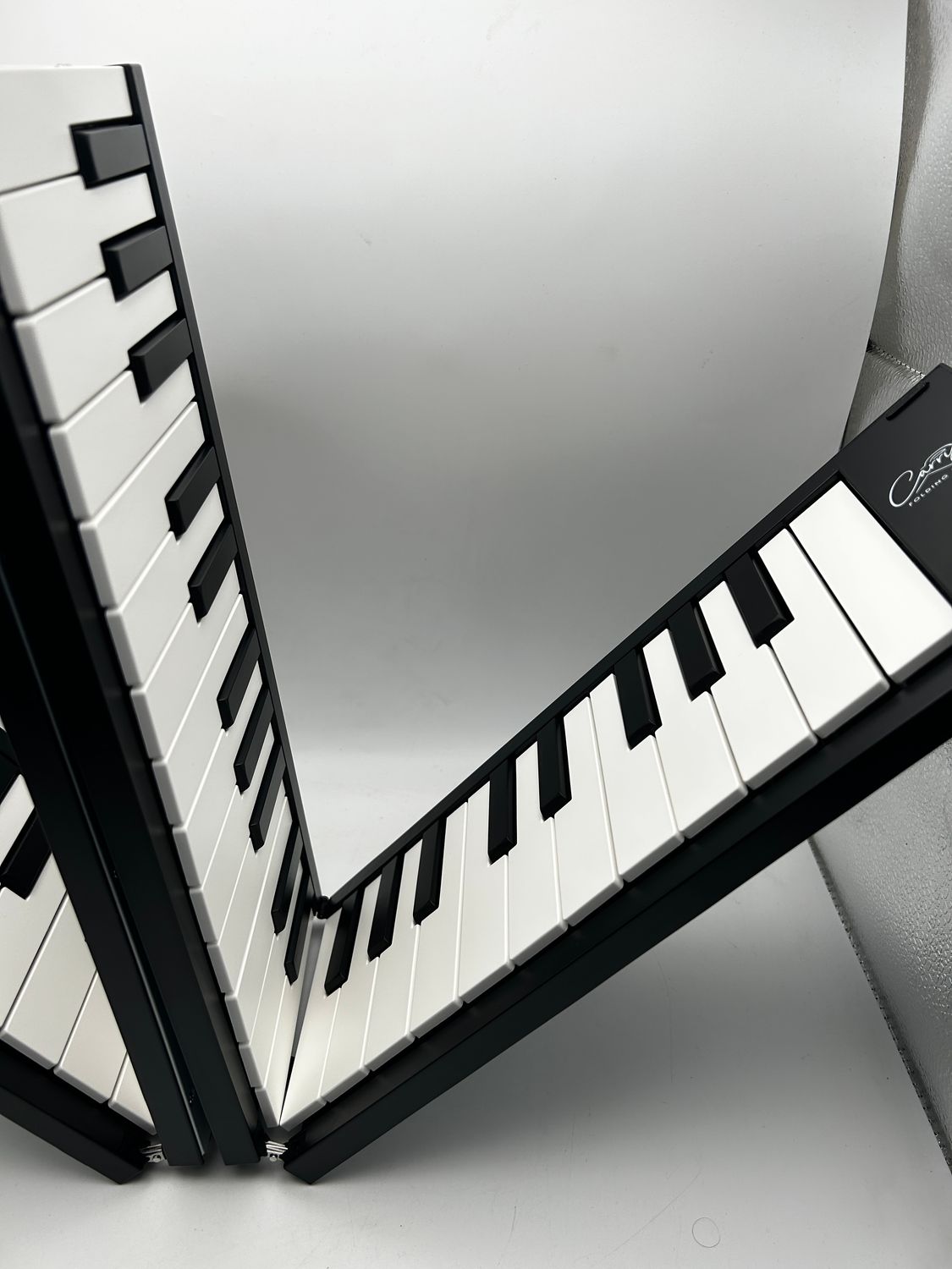 BLACKSTAR Carry-on 88 – czarny składany pianino z 89 klawiszami, czarn