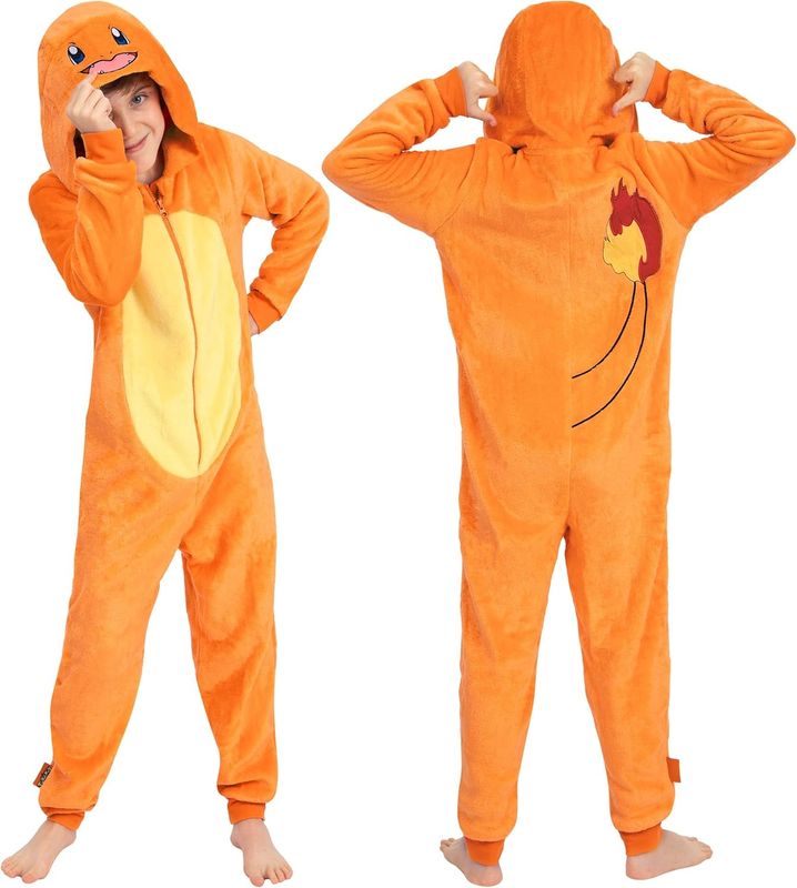 Onesie dla chłopca – kombinezon Charmander z polaru