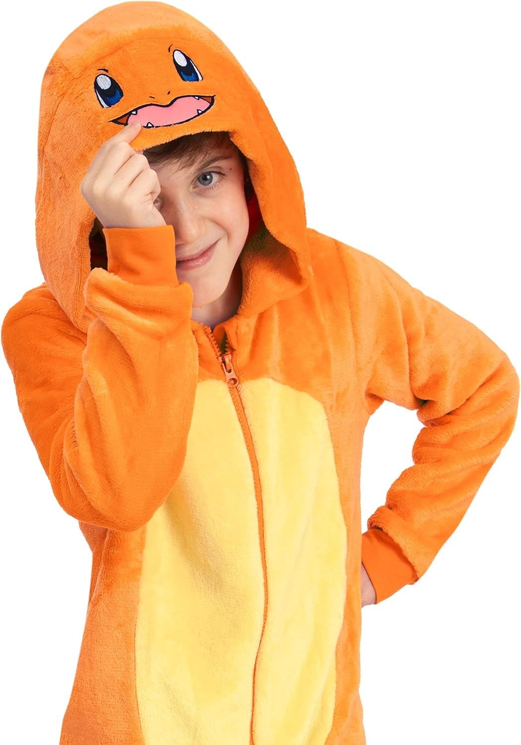 Onesie dla chłopca – kombinezon Charmander z polaru