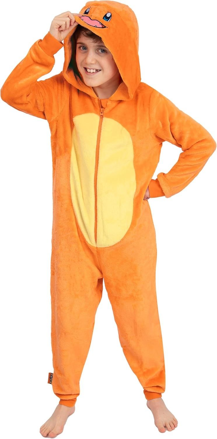 Onesie dla chłopca – kombinezon Charmander z polaru