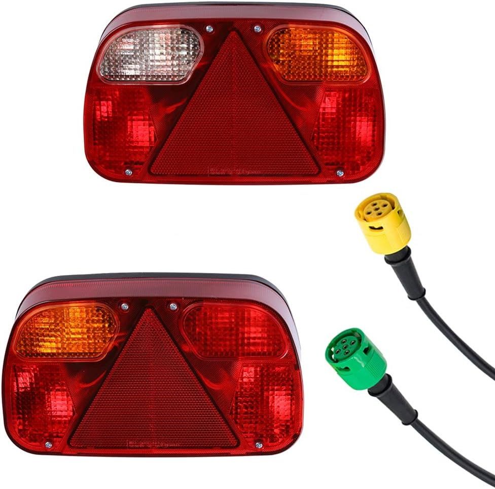 Zestaw tylnych świateł przyczepy wiązka przewodów lampa tylna do ciężר