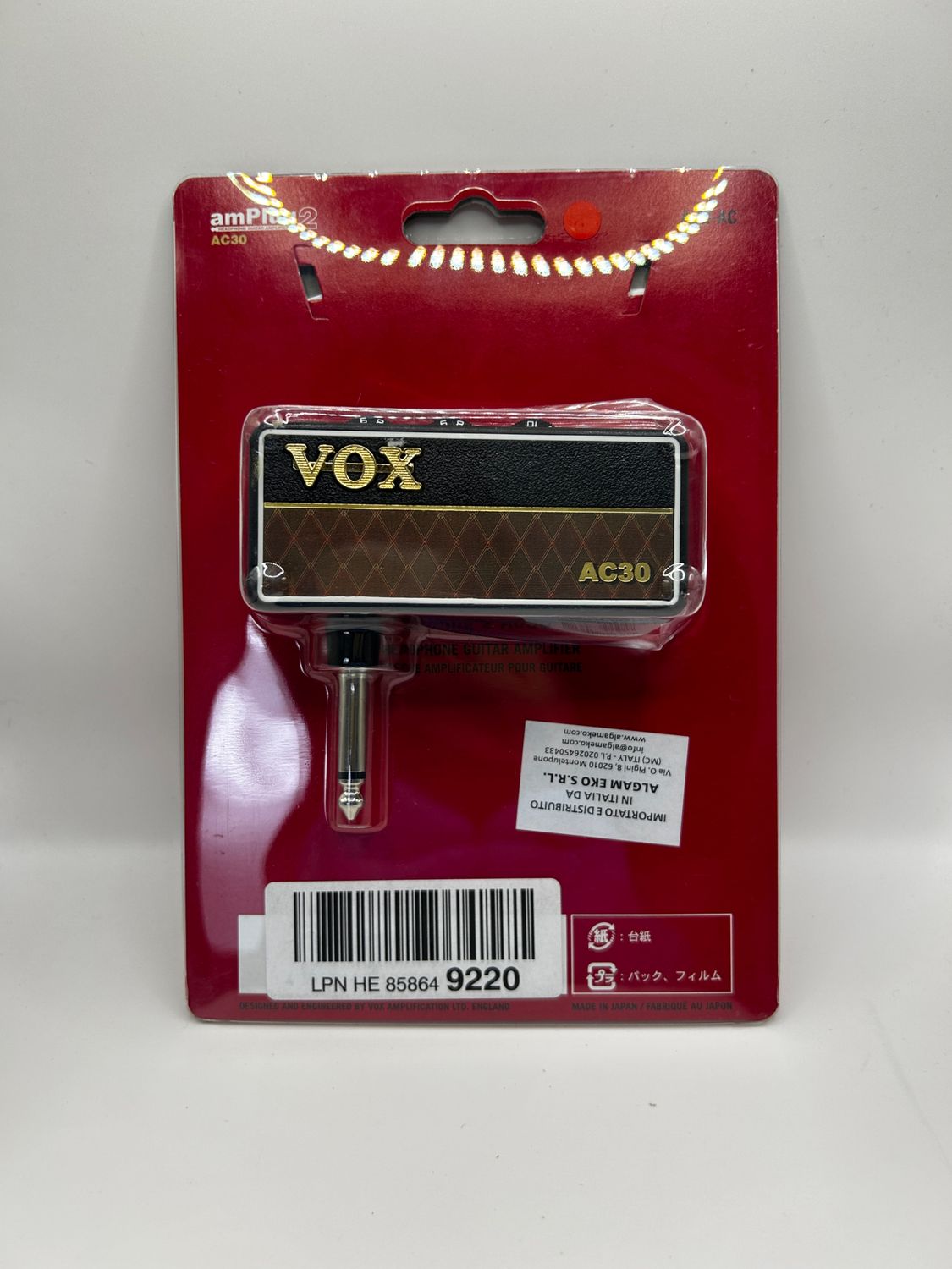 VOX amPlug2 AC30 – wzmacniacz słuchawkowy do gitary elektrycznej