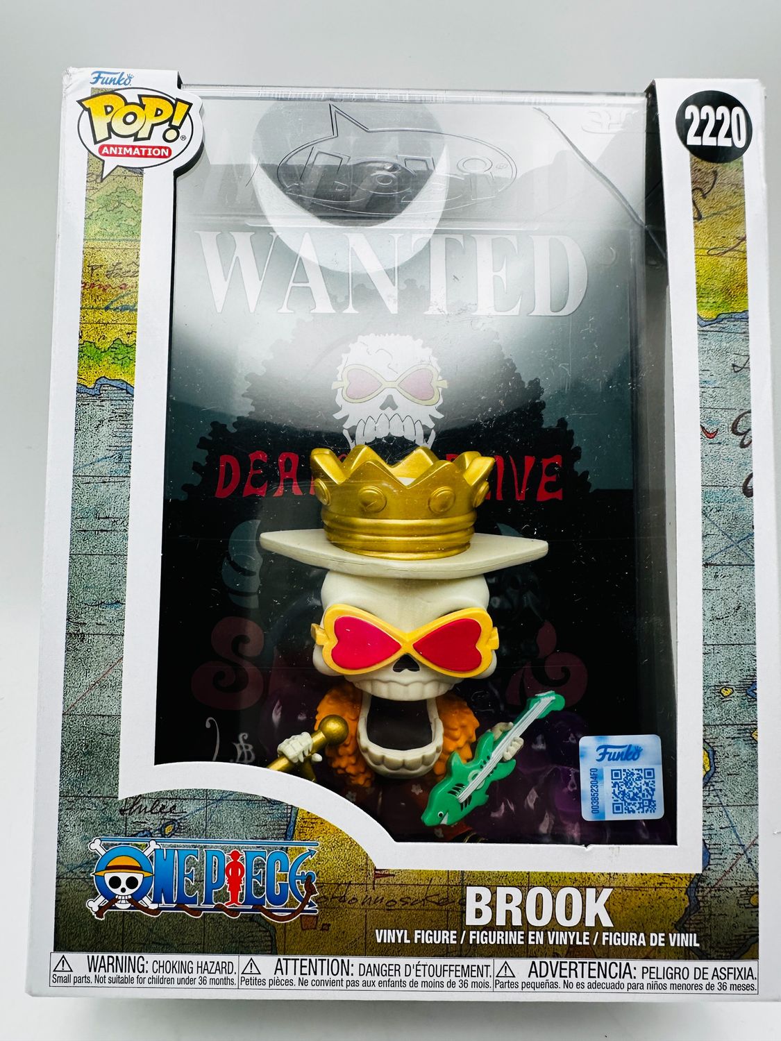 Funko Pop! Game Cover: One Piece - Brook - Wanted