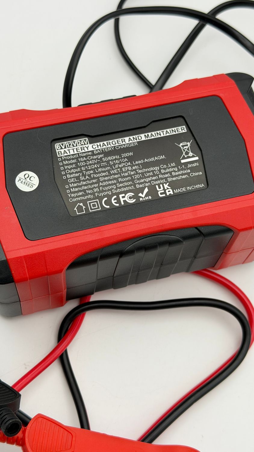 Ładowarka do akumulatora HTRC 16A 6V/12V/24V
