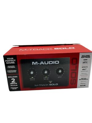 M-AUDIO M-Track Solo — interfejs audio USB