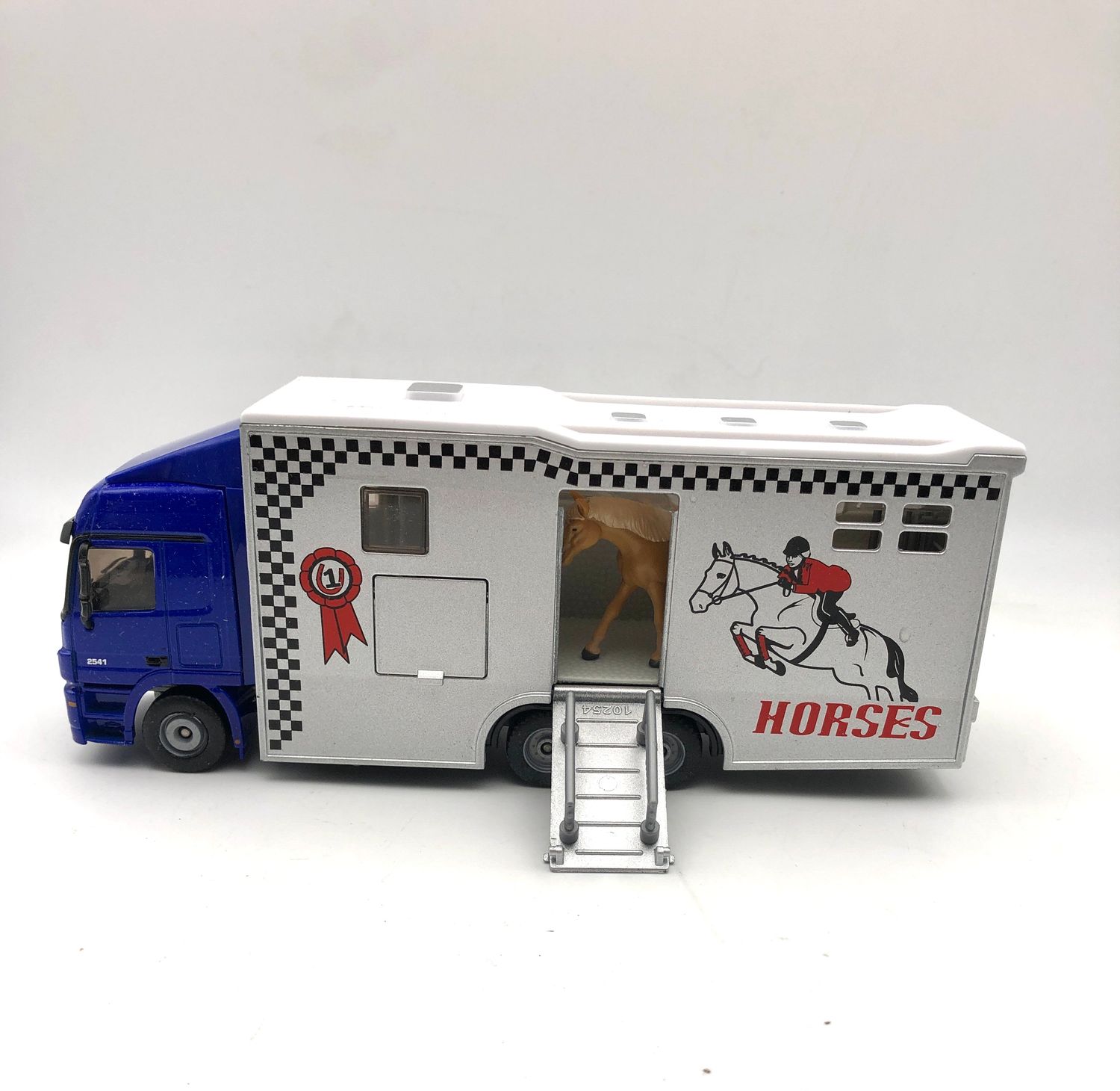 SIKU 1942 Horse Transporter – metalowy transporter koni 1:50