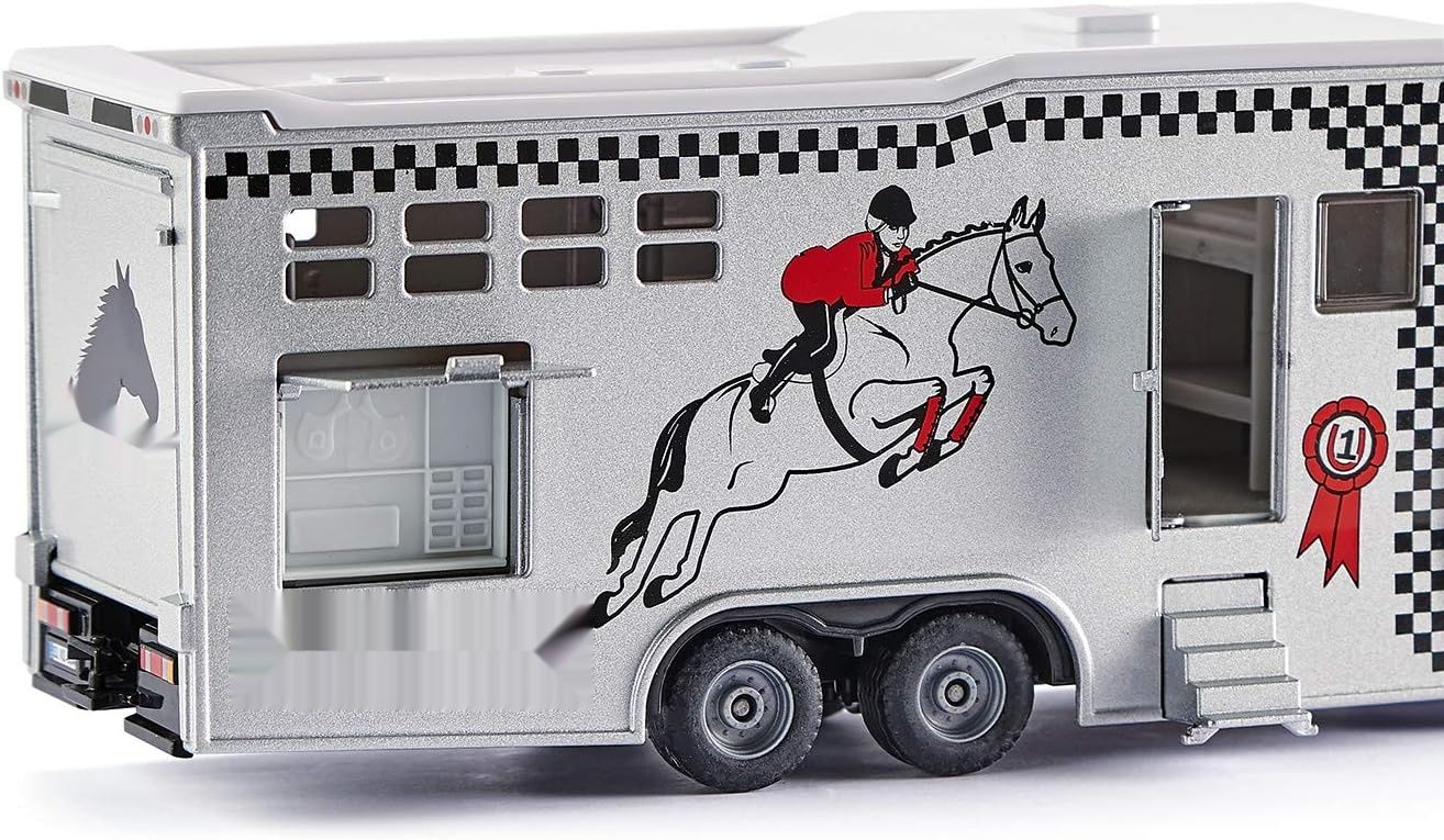 SIKU 1942 Horse Transporter – metalowy transporter koni 1:50