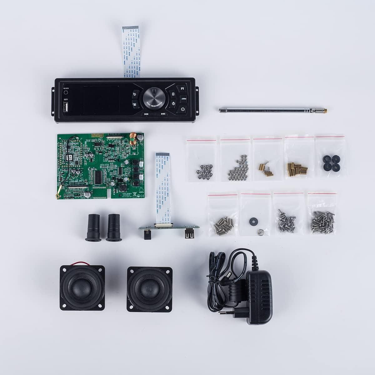 ALK103-LCD FM/DAB Radio Do It Yourself (DIY) z obudową akrylową