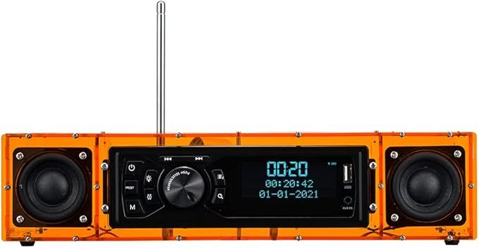 ALK103-LCD FM/DAB Radio Do It Yourself (DIY) z obudową akrylową