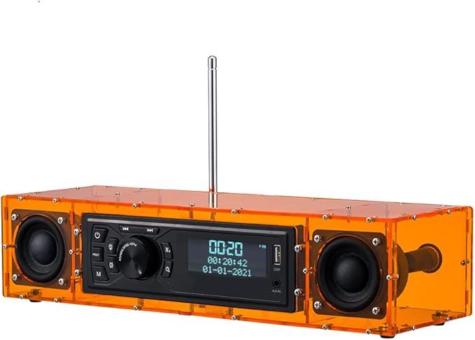 ALK103-LCD FM/DAB Radio Do It Yourself (DIY) z obudową akrylową