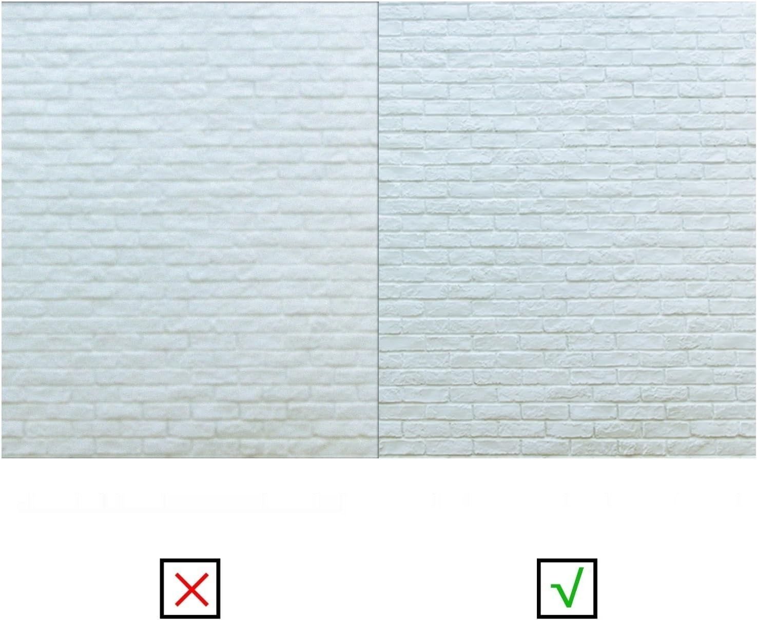 YongFoto tło fotograficzne winylowe 3x2 m, jasnoniebieska cegła