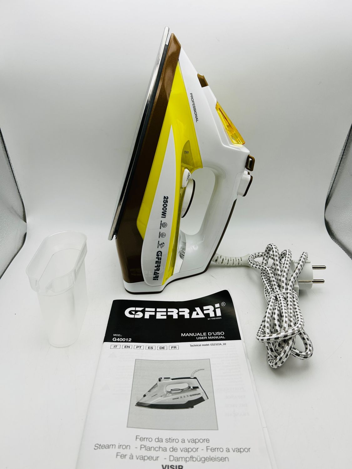G3 Ferrari G40012 Visir żelazko parowe 2500 W, zbiornik 300 ml