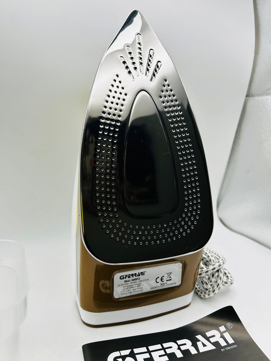 G3 Ferrari G40012 Visir żelazko parowe 2500 W, zbiornik 300 ml