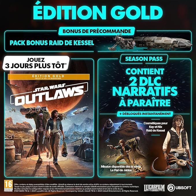 Star Wars: Outlaws – Gra na PS5 – Edycja Złota