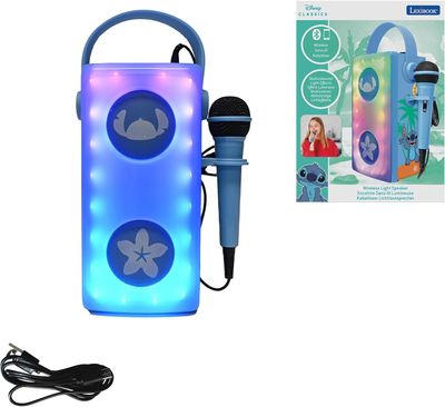 Lexibook Disney Stitch Bezprzewodowy głośnik Bluetooth z mikrofonem