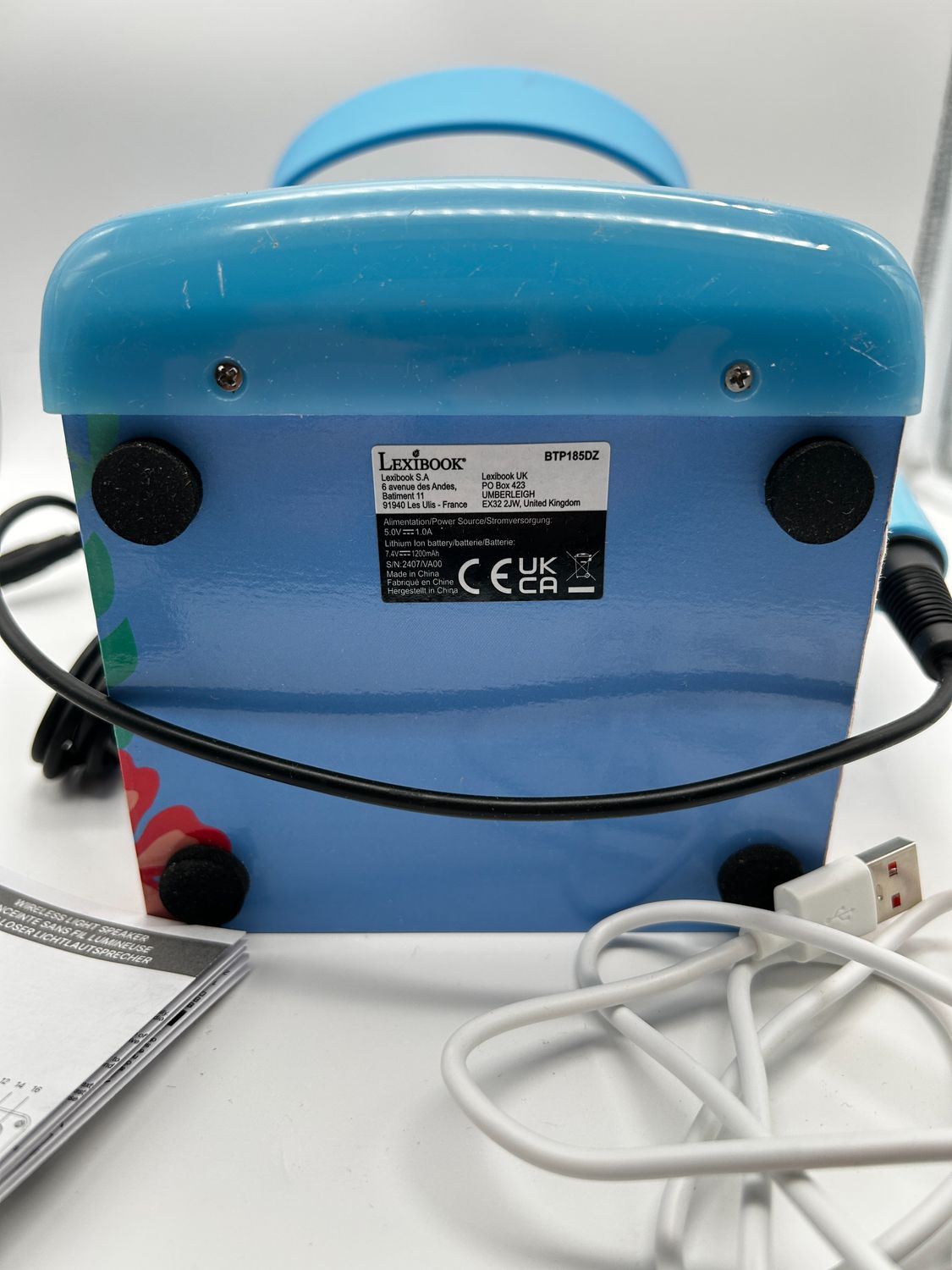 Lexibook Disney Stitch Bezprzewodowy głośnik Bluetooth z mikrofonem