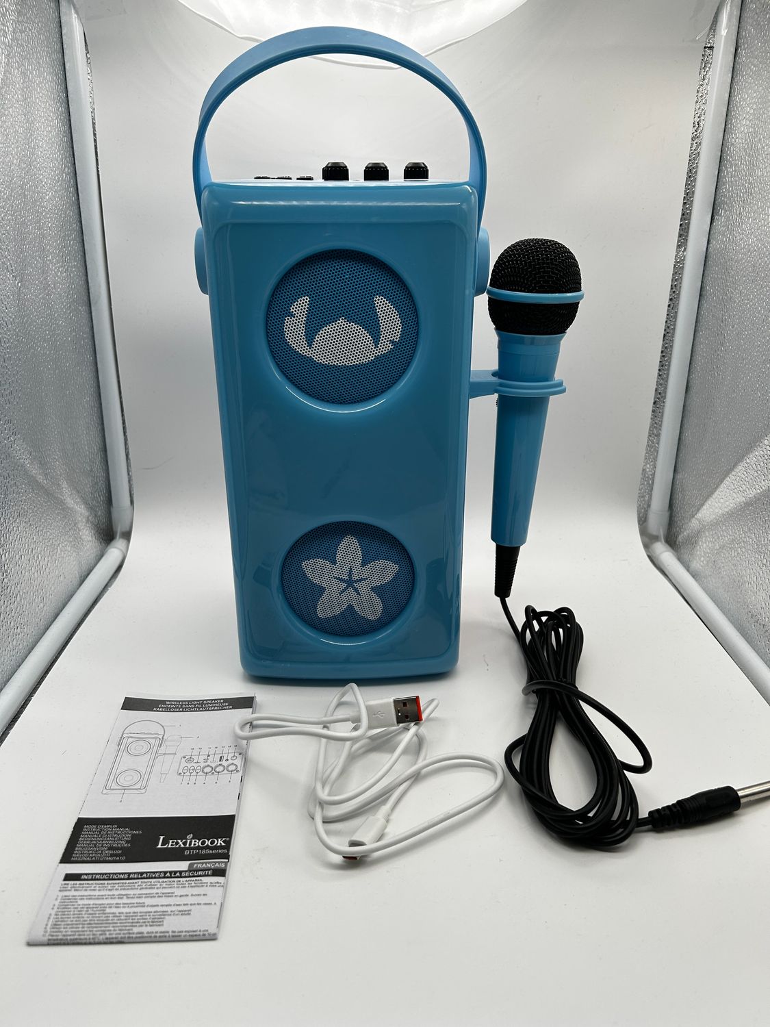 Lexibook Disney Stitch Bezprzewodowy głośnik Bluetooth z mikrofonem