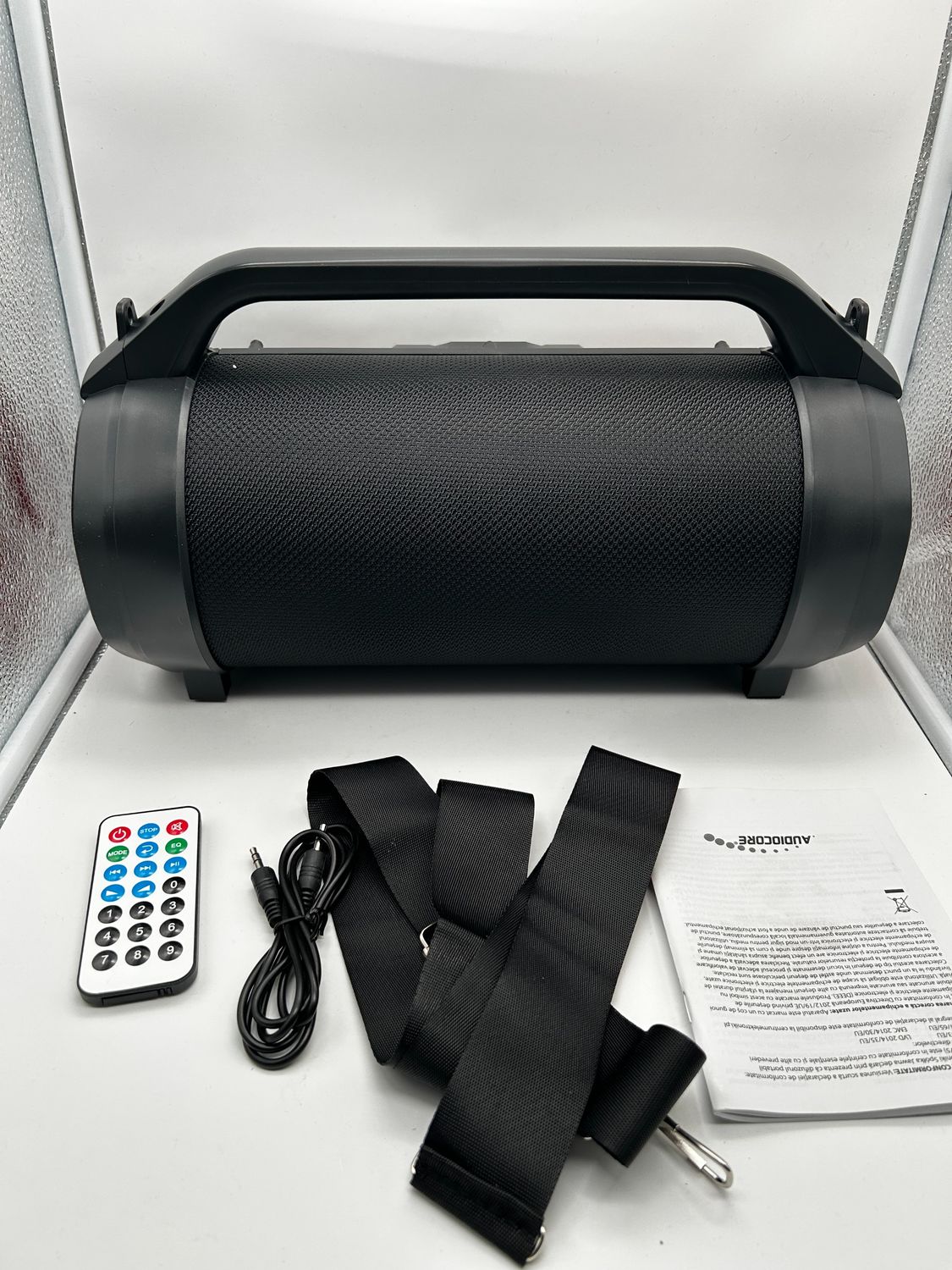 Audiocore AC875 Bazooka – przenośny głośnik Bluetooth Boombox