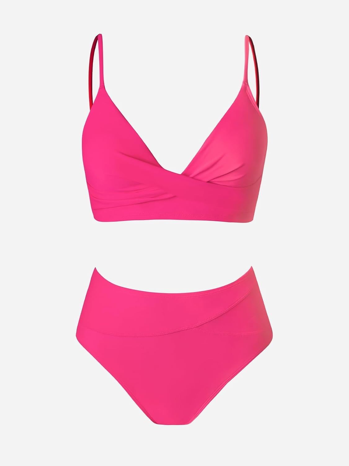 CUPSHE damski komplet bikini z krzyżującym się biustonoszem