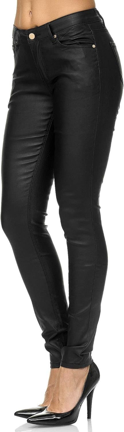 Elara Jeans damskie, elastyczne, z wysokim stanem