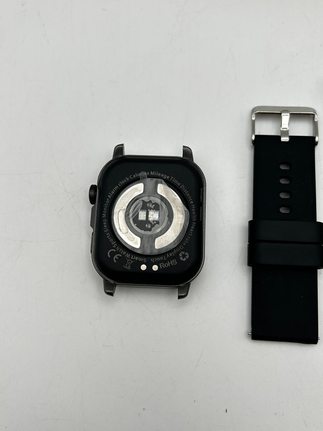 Smartwatch Marsyu 2,0 cala Bluetooth EKG SpO2 czarny