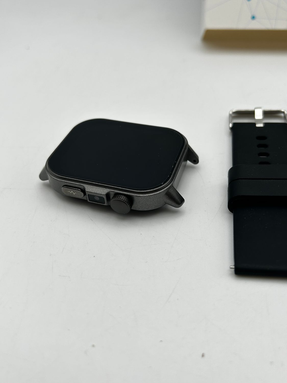 Smartwatch Marsyu 2,0 cala Bluetooth EKG SpO2 czarny