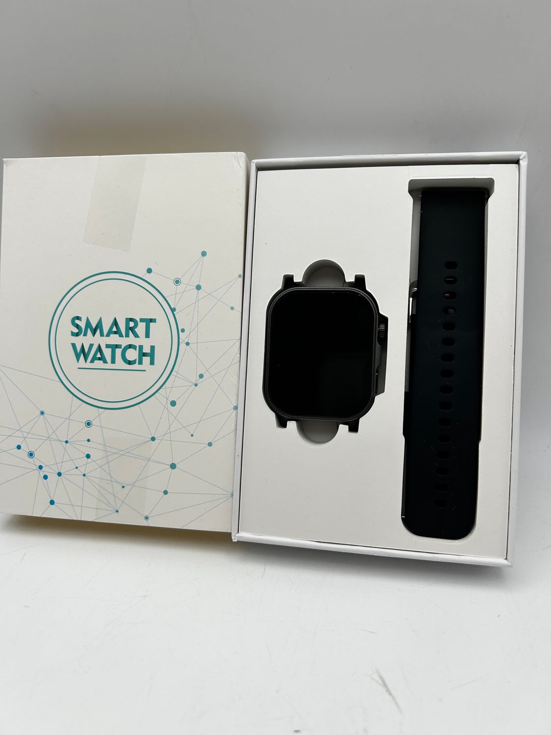 Smartwatch Marsyu 2,0 cala Bluetooth EKG SpO2 czarny