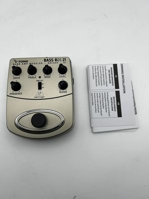 Behringer V-TONE BASS DRIVER DI BDI21 modeler wzmacniacza basowego