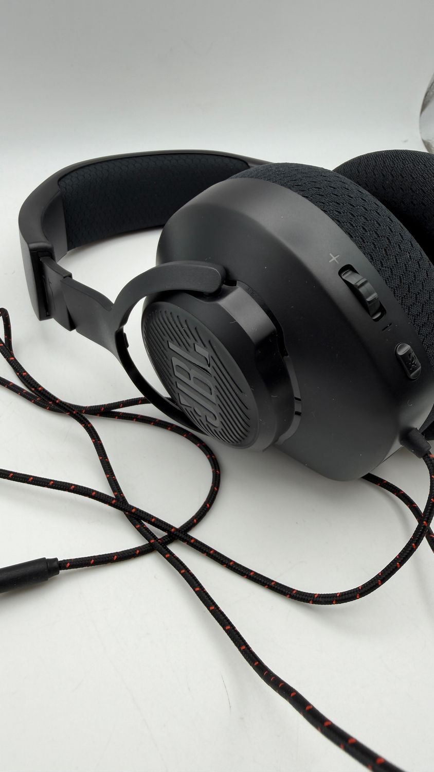 JBL Quantum 100M2 przewodowe słuchawki gamingowe nauszne czarne
