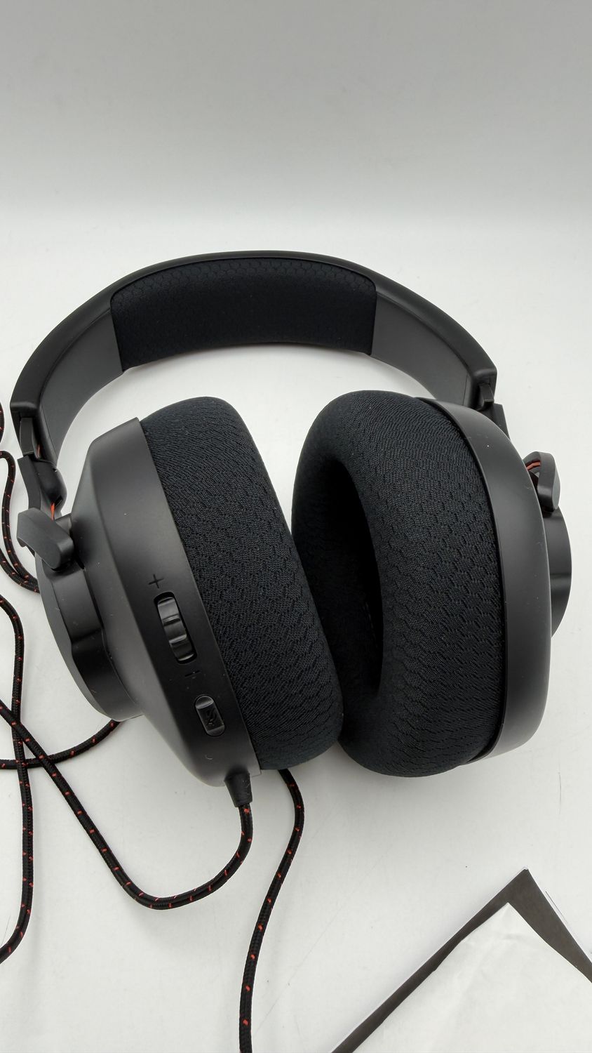 JBL Quantum 100M2 przewodowe słuchawki gamingowe nauszne czarne