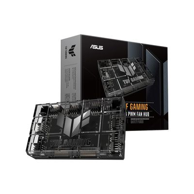ASUS TUF Gaming ARGB PWM Hub wentylatora, 6 portów PWM i ARGB