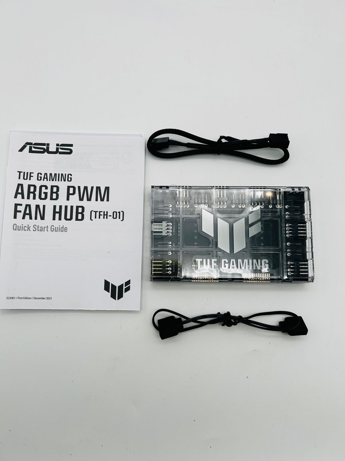 ASUS TUF Gaming ARGB PWM Hub wentylatora, 6 portów PWM i ARGB