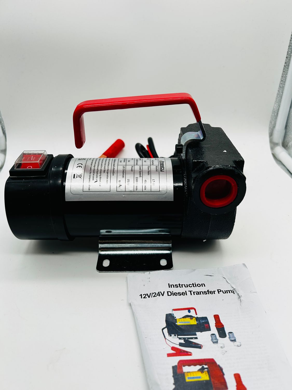 Pompa oleju napędowego 12 V 45 l/min, elektryczna 175 W