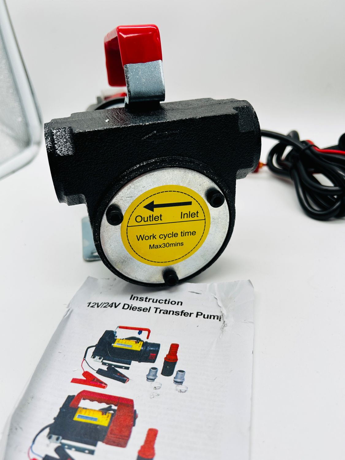 Pompa oleju napędowego 12 V 45 l/min, elektryczna 175 W