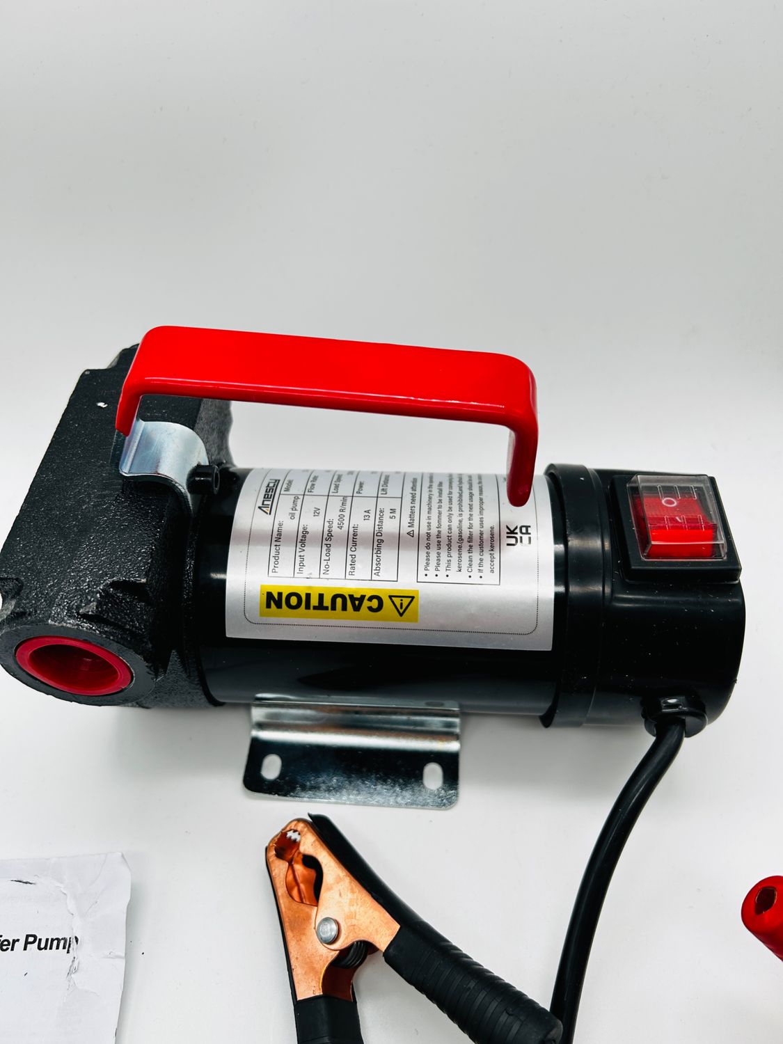 Pompa oleju napędowego 12 V 45 l/min, elektryczna 175 W