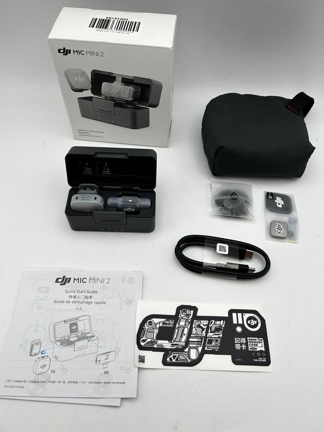 Mikrofon bezprzewodowy DJI Mic Mini 2 1 TX mobilny RX etui