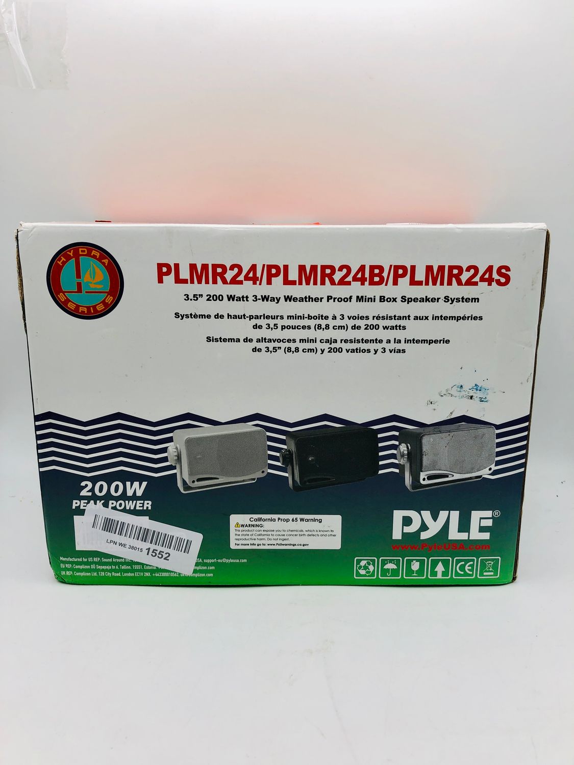 Pyle Sound Around – zewnętrzny system głośników 3‑drożnych 3,5”
