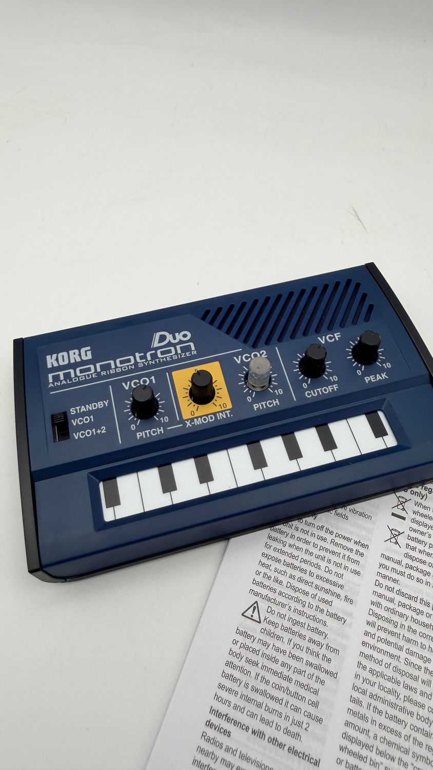 KORG Monotron Duo – analogowy syntezator kieszonkowy
