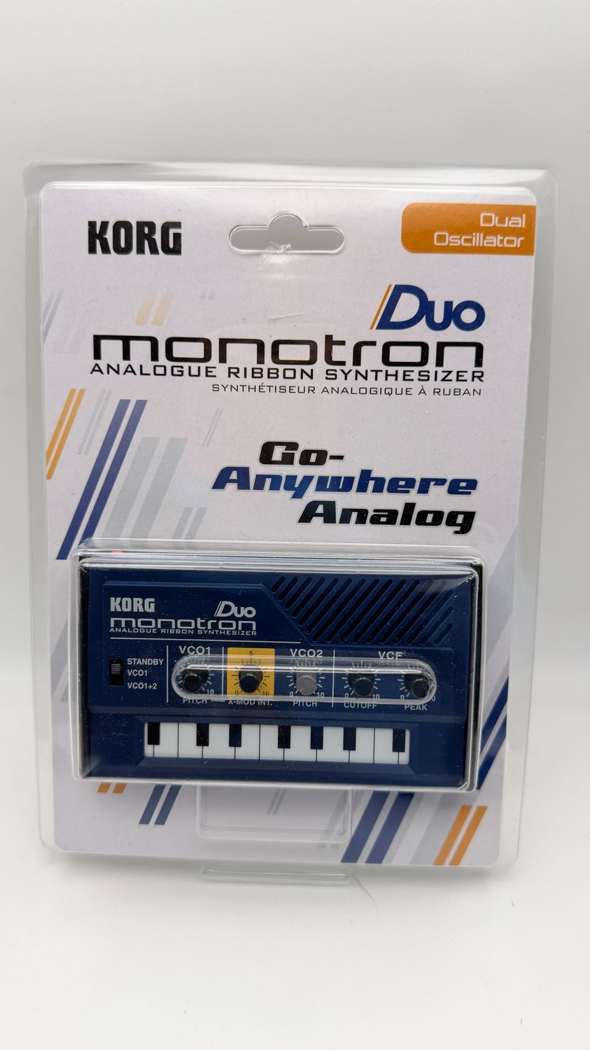 KORG Monotron Duo – analogowy syntezator kieszonkowy