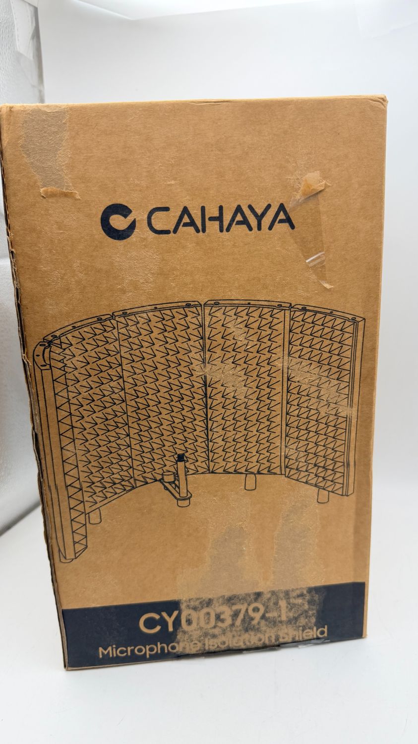 CAHAYA ekran izolacyjny do mikrofonu do studia nagrań