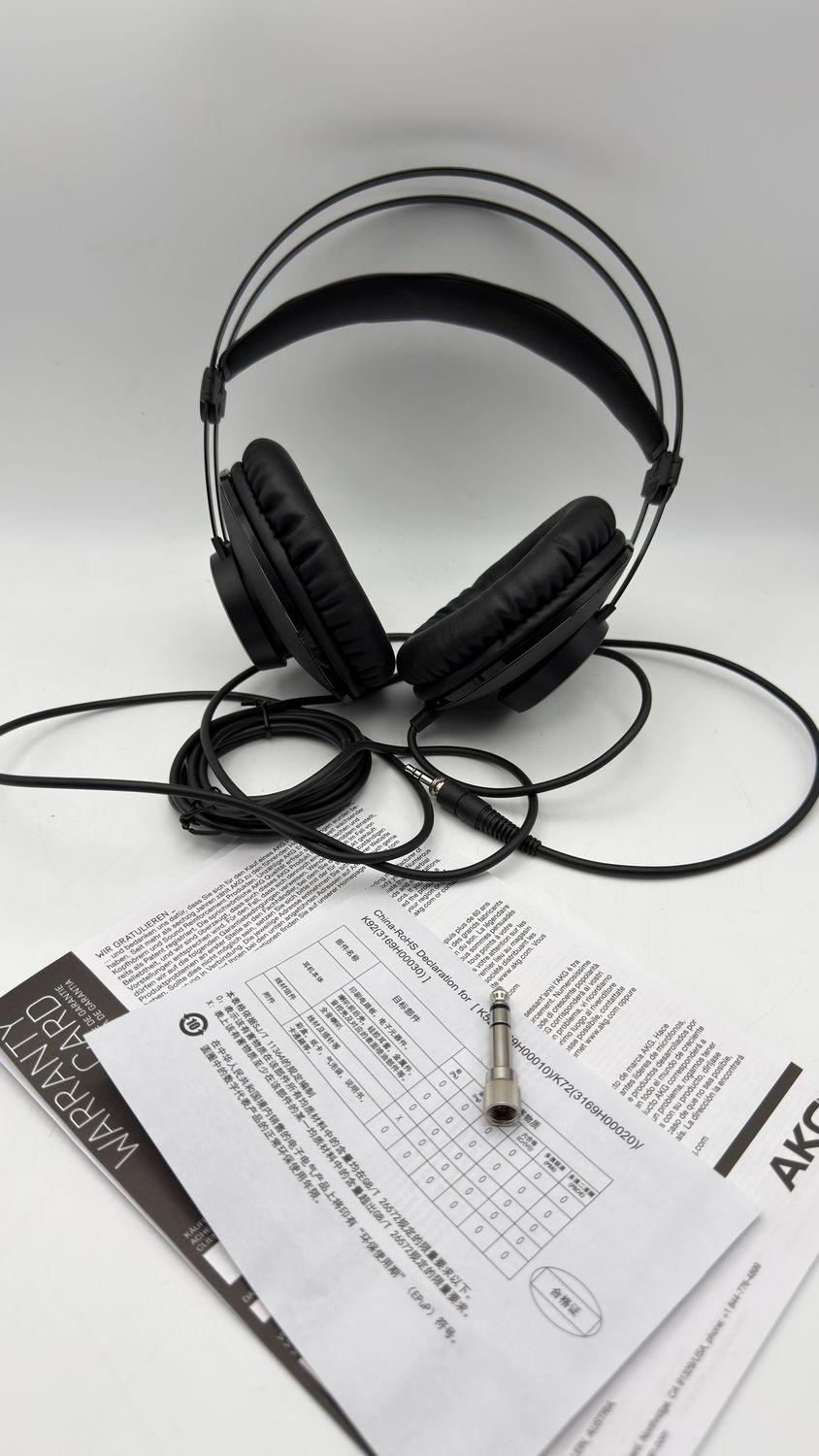 AKG K72 – studyjne słuchawki monitorowe zamknięte