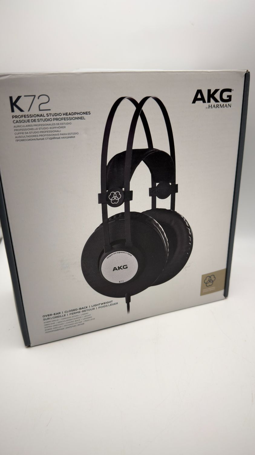 AKG K72 – studyjne słuchawki monitorowe zamknięte