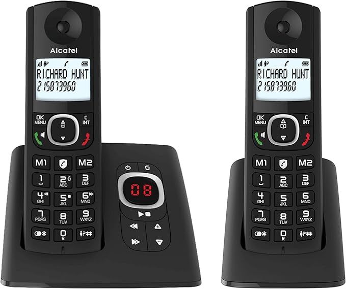 ALCATEL F530 Voice Duo – bezprzewodowy telefon DECT z automatyczną sekretarką