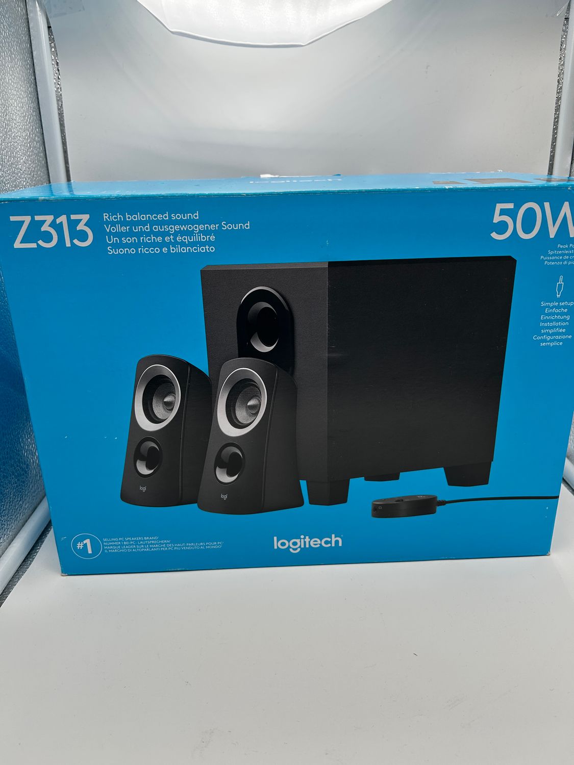 Logitech Z313 głośnik, czarny