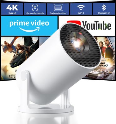 Mini projektor Einyoumily 4K z Android 11