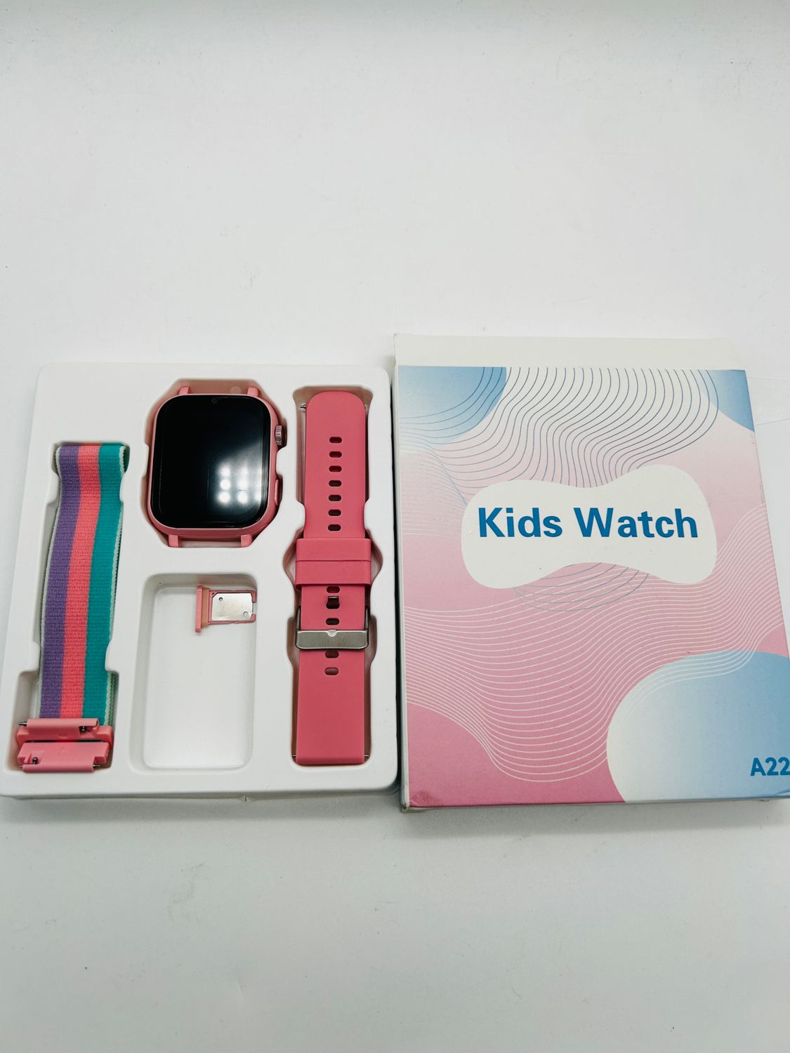 PTHTECHUS Smartwatch dla dzieci A2201 (Różowy)