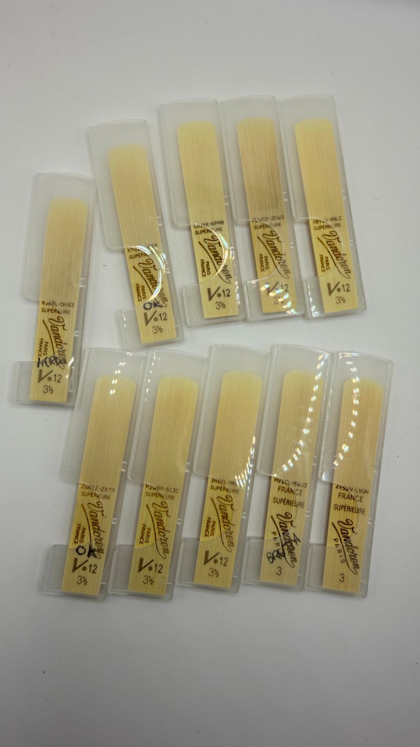 Vandoren Traditional stroiki 3.5 do klarnetu B, 10 sztuk