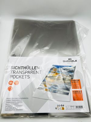 Wytrzymała koszulka, opakowanie 10 szt., przezroczysta